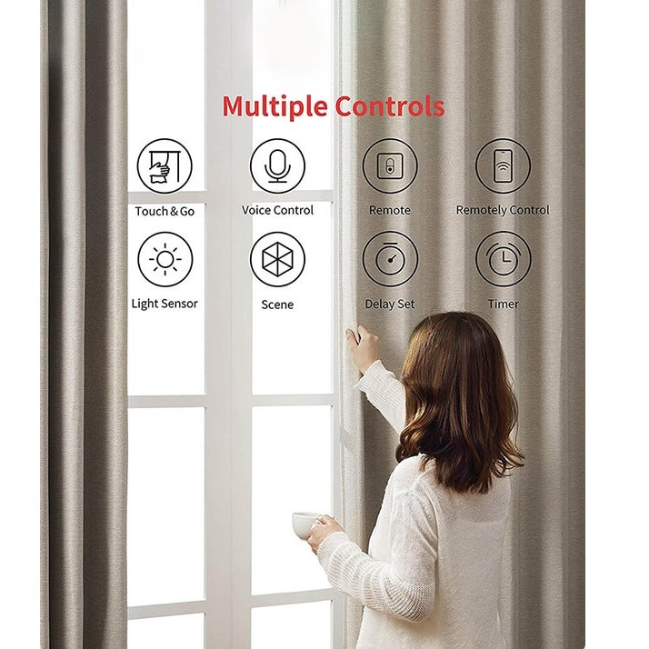 ربات کنترل پرده مدل CURTAIN مخصوص پرده های نوع U , T