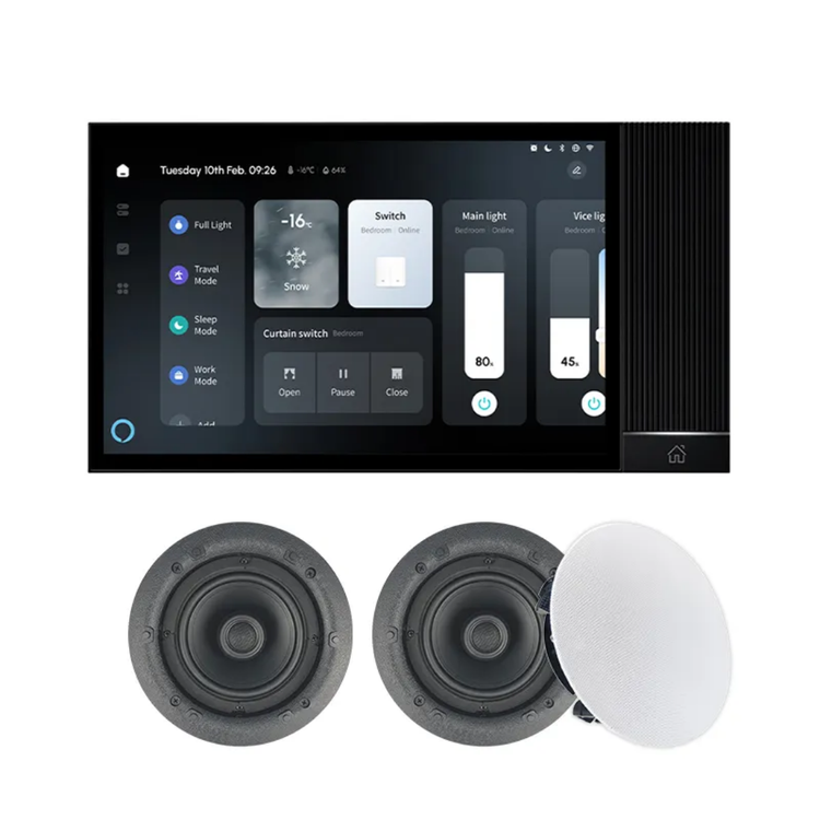 تاچ پنل با اسپیکر