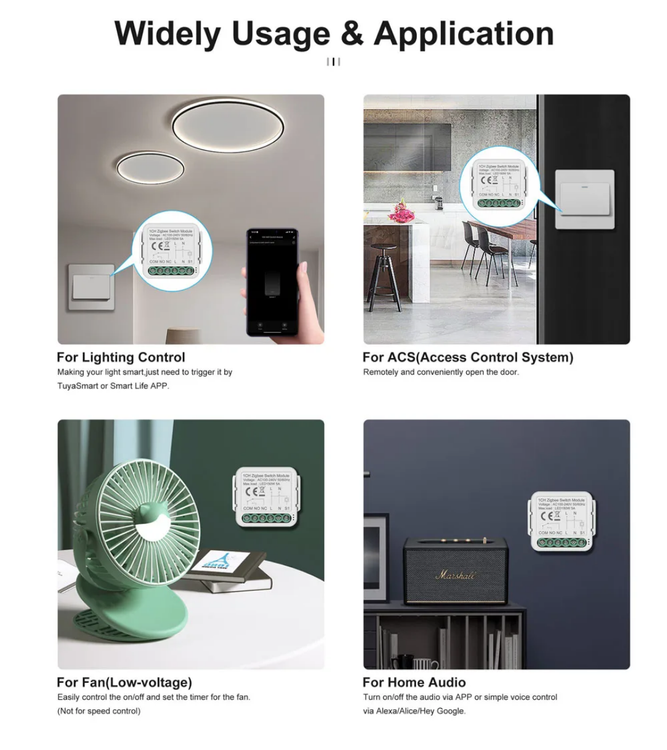 سوییچ dry contact تویا