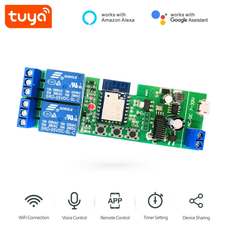 کارت رله تویا