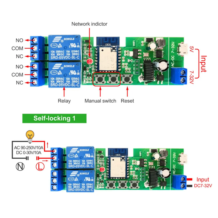 رله هوشمند تویا