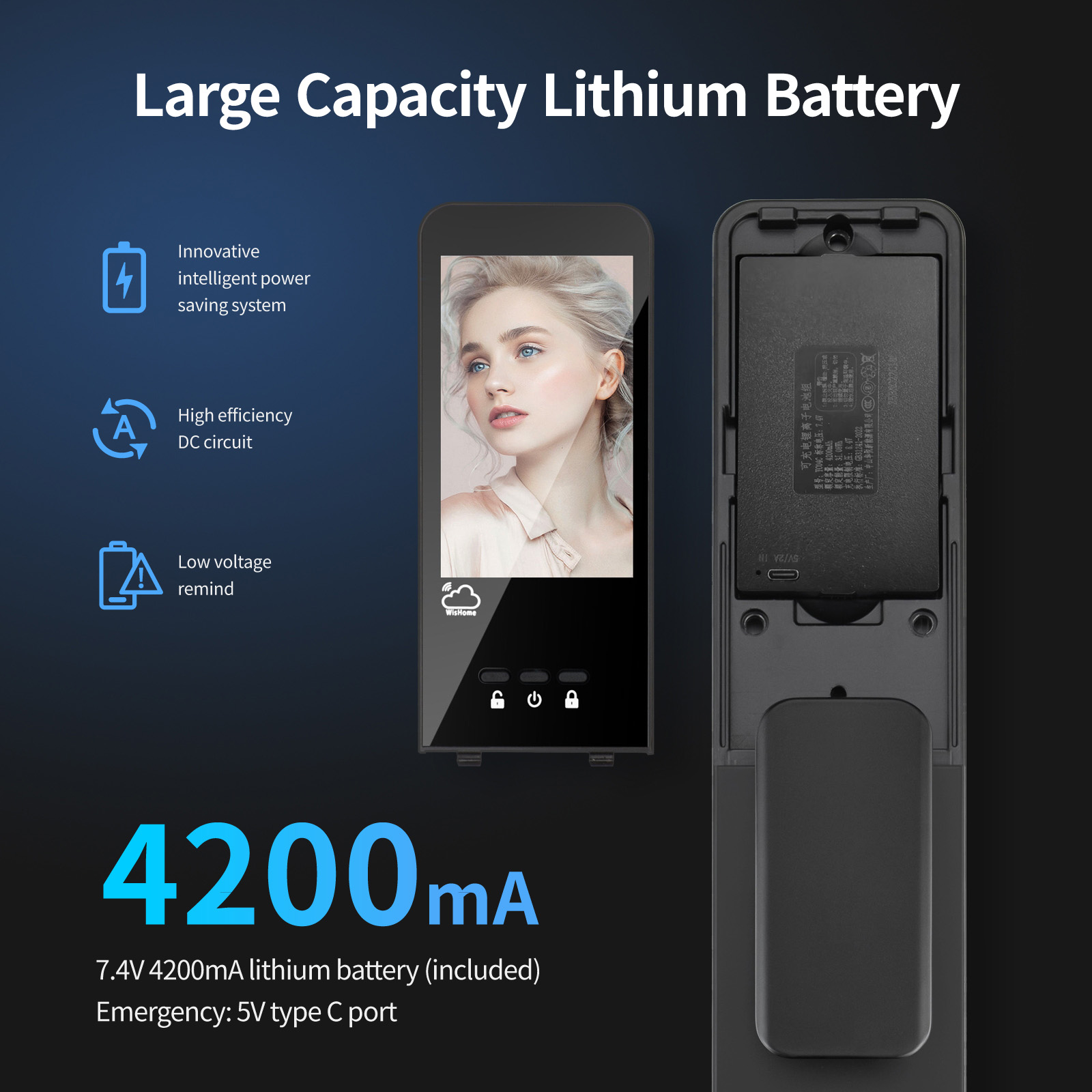 باتری دستگیره هوشمند