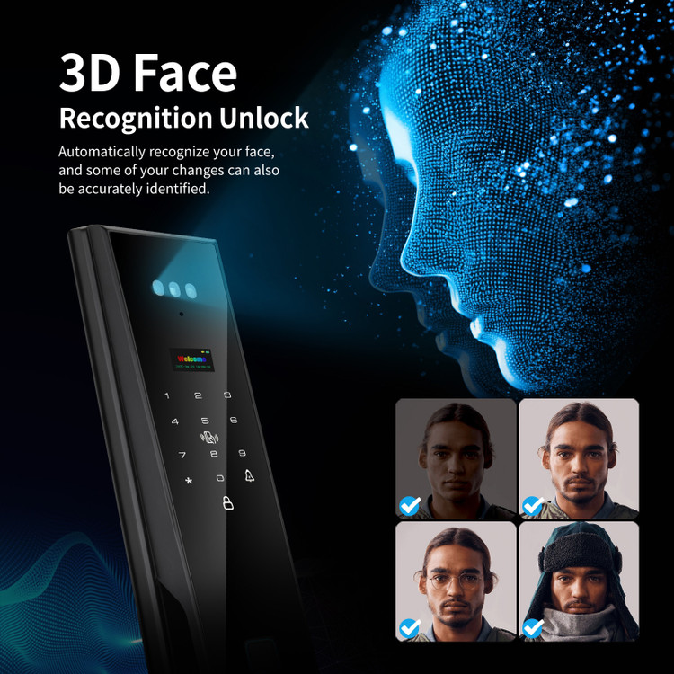 دستگیره با تشخیص چهره