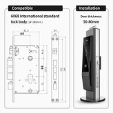 ابعاد دستگیره تویا